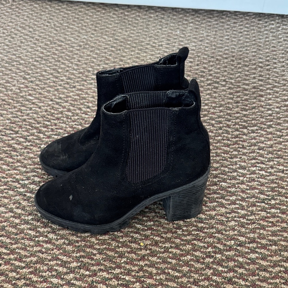 Topshop - Black Ankle Boots Size 35 | 5